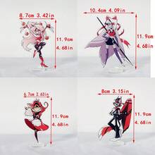 1pc Anime Acrylic Stand Model Board - Dynamic Character Poses, Desktop Decoration, Ideal Gift For Game Fans, Anime Lovers, Bright Anime Style Decoration, Perfect Gift For Friends And Anime Fans, Anime Accessories, Friendship Gifts, Playful Design, Animation Character Craft, Colorful Design, DIY Office Decoration, Modern Style