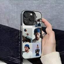 Funda de Teléfono Benito Antonio B-Bad B-Bunny para 17,16,15,14,13,12,11,Pro,Max,Plus,E, Cubierta Negra IMD - Z8 - Ver 7