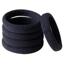 10/20/50pcs Black Elastic Hair Ties, Simple & Fashionable Seamless Hair Ties, Durable Ponytail Holders, Suitable For Daily Use, Gift For Women ,Hair Elastics ,Hair Rubber Bands ,Scrunchies ,Hair Rope