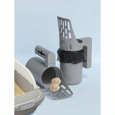 Xẻng hốt cát vệ sinh cho mèo dung tích lớn có thể tháo rời, hộp đựng chất thải, bộ dụng cụ hốt cát vệ sinh cho mèo đa năng, xẻng hốt chất thải thú cưng kèm túi đựng rác có thể tháo rời, dụng cụ vệ sinh cho mèo bền chắc, thích hợp làm quà tặng cho gia đình, người yêu, bạn bè, hàng xóm, đồng nghiệp, bạn học vào các dịp như Lễ Phục Sinh, Ngày của Mẹ, Ngày Độc Lập, mùa tốt nghiệp.