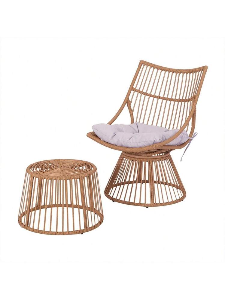 グレー 】2025新作 ガーデンファニチャー テーブル 2点セット ガーデン