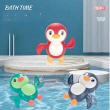 Đồ chơi chim cánh cụt mùa xuân dùng trong bồn tắm, đồ chơi cho trẻ em và em bé. - Nhiều màu - Xem 1