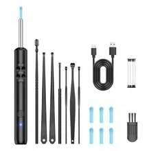 KKXY Smart Sual Eaer With 1296P HD Camera Scope 6 LED Ligs Wires Ear Removal Tool With Replacement Ts Of Rechargeable For IOS And Android S - Màu be - Xem 1