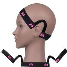 Adjustable Lace Wig Band - Black Adjustable Lace Wig Band | 1pc Comfortable Ear-Hook Fusion Band For Fixing Hairline - Lace Wig Accessories - Multicolor - View 6