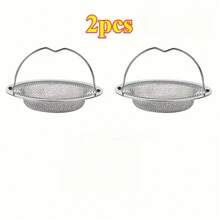 1pc/2pcs 304 Stainless Steel Kitchen Sink Strainer - Durable Anti-Rust Design, Easy To Clean Drain Filter, Suitable For Sink, Floor And Vegetable Basin Odor Protection Kitchen Items Kitchen Accessories Kitchen Tools - Multicolor - View 13
