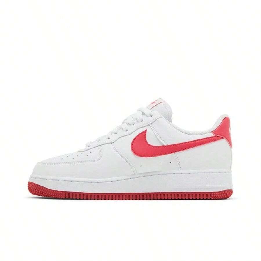 Nike Air Force 1 Low '07 Next Nature Aster Pink Women's DC9486-102 Sporty Lace Up Home Outdoor All Seasons | Classic, Comfortable - 紅白色 - 查看 1