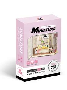 DIY迷你积木房屋套装 - 创意建筑模型玩具 - 手工组装积木 - 彩色 - 查看 13