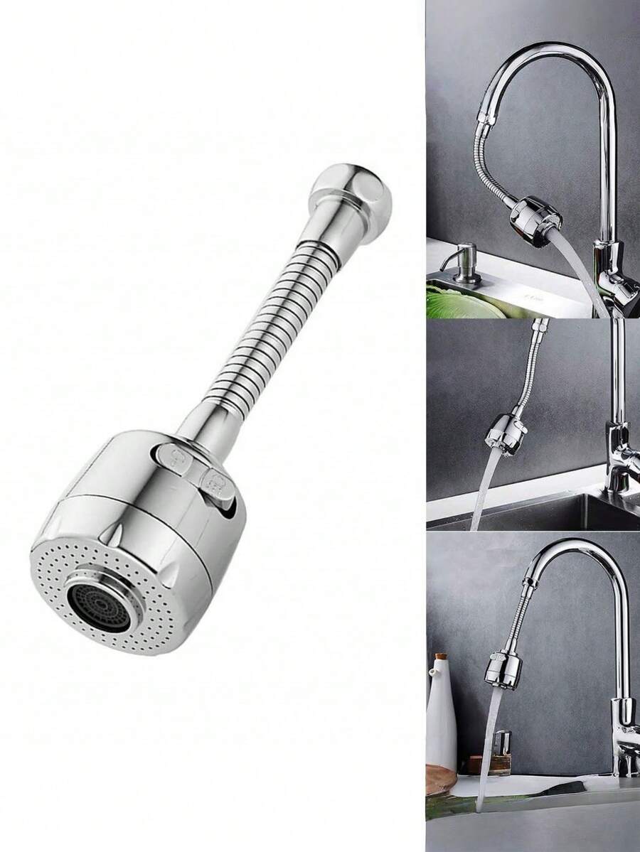 Đầu vòi xịt bồn rửa nhà bếp, đầu vòi bếp di động xoay 360°, đầu vòi xịt chống bắn nước, bộ phận tiết kiệm nước cho vòi, thích hợp sử dụng trong nhà bếp và phòng tắm. Đồ dùng nhà bếp, phụ kiện nhà bếp, dụng cụ nhà bếp.