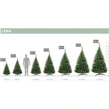 DecoKing Artificial Christmas Tree Evergreen Tree Green Fir Tree - Green - View 2