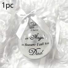 1pc/3pcs/6pcs Christmas Hanging Decoration Ball Pendants Angels, For Christmas Party Memorial Ornament XMas Tree Hanging Decorative Supplies - Multicolor - View 15