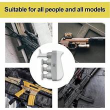 Entrenador de gatillo, dispositivo de asistencia de entrenamiento dryfire: entrenador de dedos de gatillo, herramienta compacta de ritmo de disparo perfecta para cualquier persona que busque - 1 etapa - Ver 2