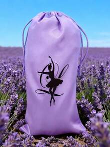 1/3pcs Satin Dance Shoe Storage Bags, Ballet Shoes Soft Bottom Shoes Satin Practice Shoe Bags