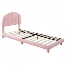 Kids Bed Frames, Headboards & Footboards - Pink + Velvet - View 8