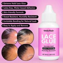 AWYYDolahair Extreme Hold Lace Glue For Wigs Waterproof Invisible Bonding 1.3 Ounce - Keo ren 13oz - Xem 8
