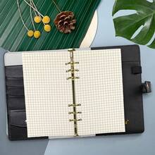 6 Ring Binder Refill,2023 A6 Grid Square Refill For Filofax/Personal Journal,Personal Size, 45sheets/90pages, 100Gsm Quality, Harphia (A6 3.74 X 6.77'',Gridsquare),A6,GridSquare - 方格 - 查看 8