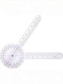 1 Set, 360° Protractor - 6/8/12 Inch Protractor And Angle Gauge - Multicolor - View 7