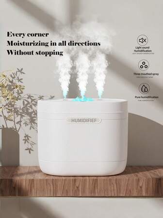 1 Peça Difusor de Aromas e Umidificador de 1200ml, Aromatizador e Desodorizador de Ar Interno, Luz Decorativa Romântica com Função de Umidificação, Alimentado por USB, Preenche o Ar com Fragrância, Ajuda a Relaxar a Mente e o Corpo, Adequado para Decoração de Casa, Escritório e Quarto