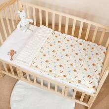 1件装四季通用婴儿加厚床垫垫层，柔软绒面面料，适用于春夏空调房、婴儿房，可机洗，双面可用 - 均碼63/115cm - 查看 7