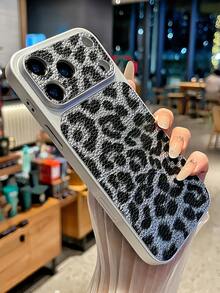 Compatible With IPhone 17 Phone Case, Leopard Print Shock-Proof PC Protective Cover, Suitable For 15/14/13/12/11 Pro Max, 14 Plus/15 Plus - Rigid Phone Case, Anti-Drop Protection - Multicolor - View 5