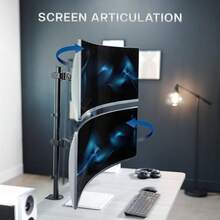 Monitor Stands - أسود - - مشاهدة 7