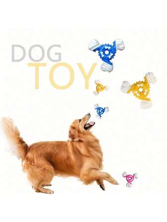 Juguete masticable duradero para perros para la limpieza de los dientes - Palito de nailon duradero con diseño de rompecabezas interactivo, perfecto para razas de perros pequeños y medianos, promueve el masticado y el juego saludables, adecuado para masticadores agresivos