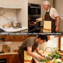 WSXC Head Chef Prank Apron With Pocket Funny Hidden Surprise Novelty Cooking Gag Gift For Men Father's Day Gifts - 如圖 - 查看 4