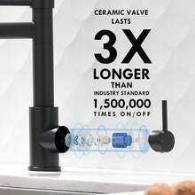Kitchen Faucet - Matte Black - View 5