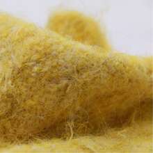 كرتان من خيوط الموهير الألباكا الناعمة الطويلة، لصناعة الكنزات والشالات والسترات، خيوط يدوية 25 جرام * 2 كرة - موهير الألبكة الأسود - مشاهدة 4