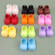 1 件（仅鞋子）ub 娃娃鞋，适合 17bub 娃娃，适合第 1、2 和第 3 代 LABUB 娃娃。精致的多功能娃娃鞋（不含娃娃）