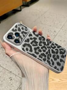 Compatible With IPhone 17 Phone Case, Leopard Print Shock-Proof PC Protective Cover, Suitable For 15/14/13/12/11 Pro Max, 14 Plus/15 Plus - Rigid Phone Case, Anti-Drop Protection - Multicolor - View 20
