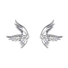 Fashion Simple Personality Versatile Butterfly Wing Ear Clip Integrated Earrings For Women Elegant Fairy Ear Cuff Niche Design Sense Personality Ear Jewelry - 銀色 - 查看 5