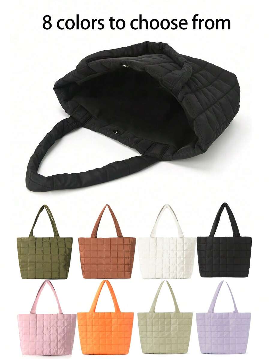 Geantă de mare capacitate, geantă de umăr, geantă crossbody la modă, geantă de mână, geantă de navetă, cu material de înaltă calitate. Durabilă și ușoară, telefon, card de credit, chei. Serviciu, călătorii, cumpărături. Pentru cadou de soție, mamă, prietenă, Ziua Îndrăgostiților, Paște, aniversare, Ziua Recunoștinței, călătorii, etc., serviciu, vacanță. - Multicolor - Vizualizare 1