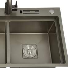 YUNRUX Kitchen Sinks - Grey - View 10