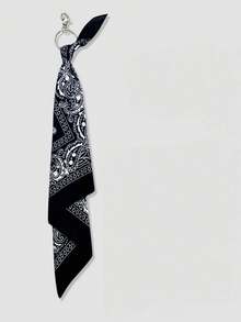 1 件嘻哈腰果花头巾腰链裤子挂饰配件，男女通用万圣节配饰朋克