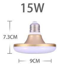 CANMEIJIA 60W High Power E27 UFO LED Ceiling Light Bulb, LED Ceiling Lamp, Emergency Lighting, Suitable For Bedroom, Living Room, Kitchen, Hallway, Staircase, Basement, Utility Room, Studio, Office - E27 Bulb, White Light - View 18