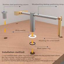 Woodworking Bench Dog Clamp Strong Metal Fast Fixed Portable Woodworking Desktop Clip Professional Carpenter Tools For Sheet Metal Clamping Metal Woodworking Bench Clip For WorkWoodworking Benches - 911 - Ver 5