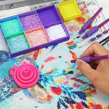 Diamond Painting Storage Containers 60 Slots Accessories And Tools Portable Diamond Painting Organizer Shockproof Diamond Art Storage Case Jewelry Beads Storage Box - 大號 - 120 個迷你罐 + 60 個罐子 - 查看 2