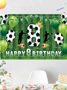 Un fondo de pared para la decoración de una fiesta familiar, adecuado para fiestas de cumpleaños, fiestas de vacaciones y reuniones familiares. - Multicolor - Ver 5