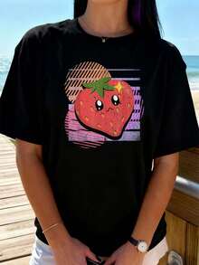 Women T-Shirts - Black - View 8