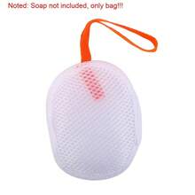 1pc Double-Sided Soap Foaming Net Bag, Exfoliating Shower Sponge For Soap, Face Wash, Lather - 1pc Grey - View 6