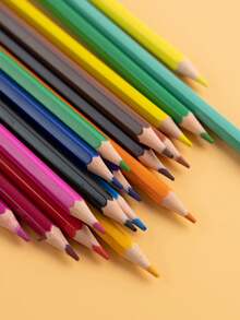 Colored Pencil Set|32 Pages Drawing Paper Included|Hexagonal Barrel|Suitable For Sketching/DIY/Coloring|Art Supplies For Kids/Students/Adults|Perfect Gift For Christmas & New Year - Multicolor - View 7