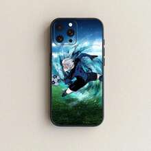 Funda de teléfono B-Blue L-Lock-ES compatible con  17,16,15,14,13,12,11 Plus, Pro Max, XS, X, XR, SE, Mini, 8, 7, funda de silicona suave negra, funda compatible con  17, funda de  17 Pro, funda de  17 Pro Max - z6 - Ver 5