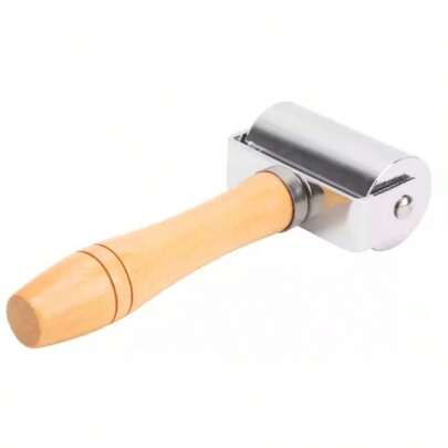 Rolo Cola Borda De Couro Compressor Metal Ferramenta 60mm