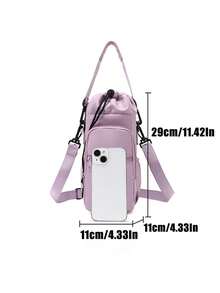 新款多功能户外水壶套 - 防水防潮，大容量便携水壶包，带手机袋、可调节肩带和提手。非常适合步行、骑行和运动；是户外爱好者的完美礼物。 - 彩色 - 查看 11