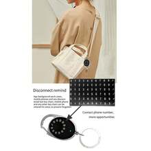 Localizador De Objetos Bluetooth Gps Llavero Inteligente Antipérdida con Localizador Bluetooth, Ideal para Llaves, Mascotas, Cartera y Objetos Valiosos, Alcance de 20 Metros - Negro - Ver 10