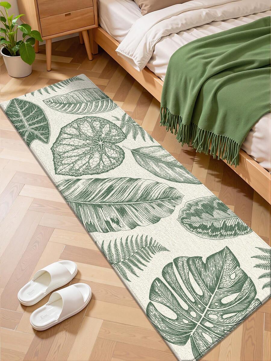 DAJIANG 1 pieza Alfombra de área estilo nórdico Ins, alfombras para exteriores, alfombra de pasillo, alfombra de área con respaldo de TPR antideslizante, para baño, interior, pasillo, dormitorio, sala de estar, alfombra de lado, alfombra lavable a máquina