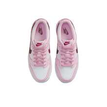 Nike Dunk Low Pink Foam Red White GS Kids CW1590-601 - 淺粉色 - 查看 4