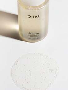 OUAI 300ml/10 Fl Oz 細髮洗髮精，輕盈溫和清潔，增加自然蓬鬆感，撫平毛躁，柔順髮絲，保濕滋潤，不增加重量，強化細髮，清新香氣，適合日常使用，禮品 - 300ml - 查看 6