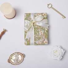 Cream Ribbon 1 Inch Double Face Satin Ribbon For Gift Wrapping Hair Bows Making Chair Sash Valentine's Day Wedding Birthday Party Invitation Decorations Floral Craft Sewing, 25 Yards - 593-Xanh đậm - Xem 11
