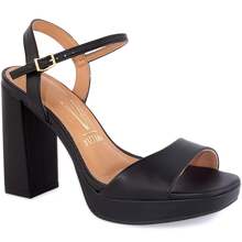 Vizzano Platform Sandal With Chunky Heel, Original, 6551-100 - Black - View 1